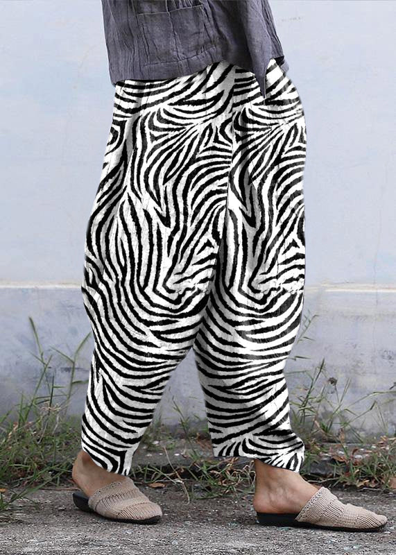 Personality Linen Gray Pants Loose Autumn Pants