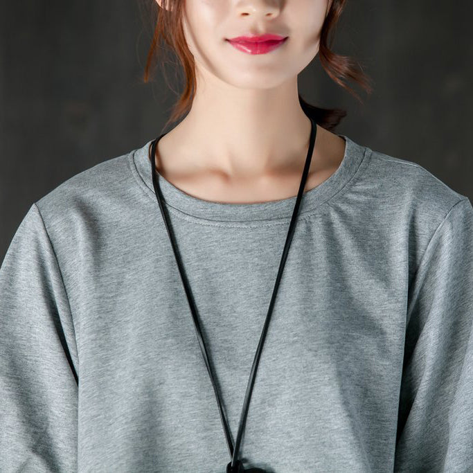 Cotton Summer Top Clothing Short Sleeve Splicing Black and White Cotton Tops