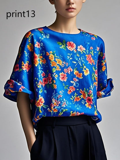 Fitted Print11 Patchwork Cotton Tank Summer