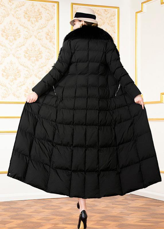 Fine Jackets & Coats Thick Overcoat Black Fur Collar Coats