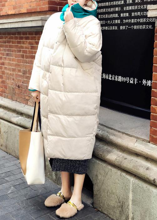 Fine Green Patchwork Warm Winter Coat Hooded Two Ways to Wear Fine Overcoat