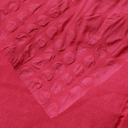Fine Red Cotton Dress Oversized Asymmetrical Traveling Clothing Spring Caftans