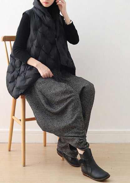 Winter New Original Design Loose Large Size High Neck Down Cotton Vest Thickened Vest
