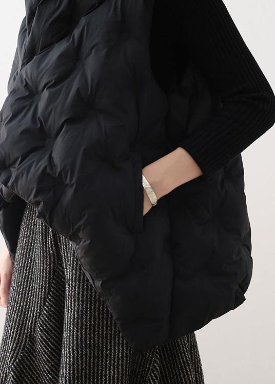Winter New Original Design Loose Large Size High Neck Down Cotton Vest Thickened Vest