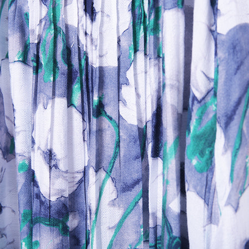 Blue Prints Cotton Caftans Big Hem Caftans New Sleeveless Kaftans