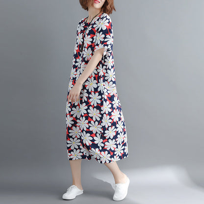 Chiffon Dresses Oversized O Neck Chiffon Maxi Dress Boutique Baggy Dresses Caftans